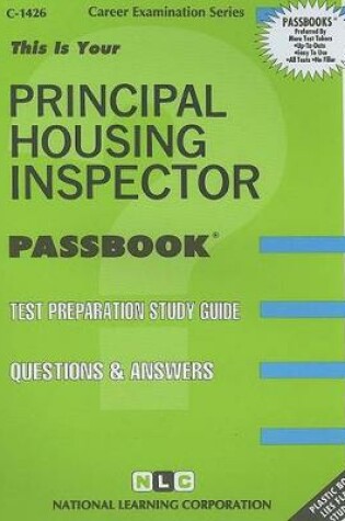 Cover of Principal Housing Inspector