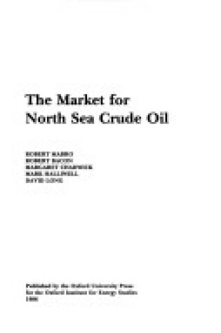 Cover of The Market for North Sea Crude Oil