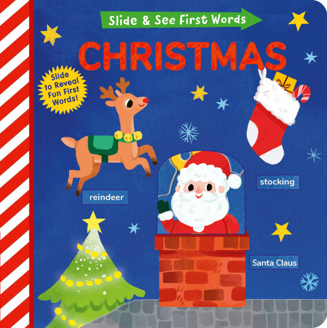 Book cover for Christmas: Slide and See First Words