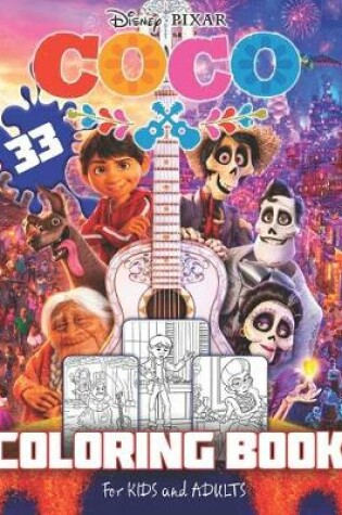 Cover of COCO Coloring Book