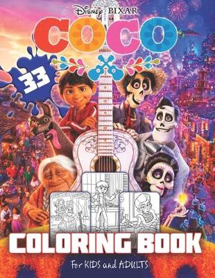 Book cover for COCO Coloring Book