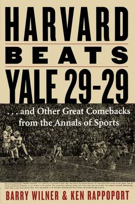 Book cover for Harvard Beats Yale 29-29