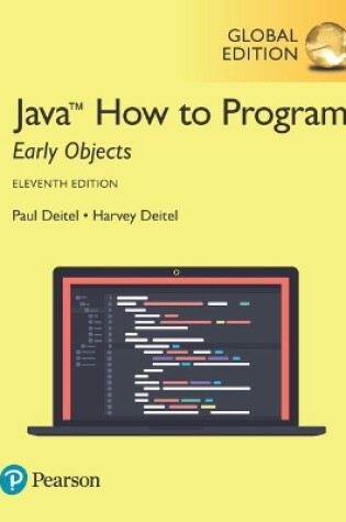 Cover of Java How to Program, Early Objects, Global Edition