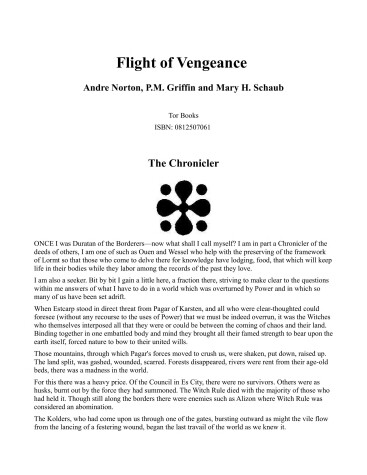Book cover for Flight of Vengeance