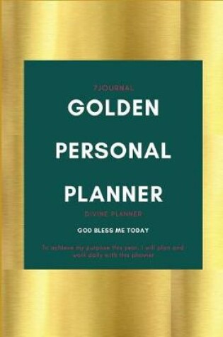 Cover of Golden Personal Planner