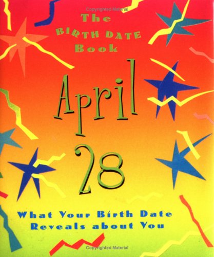 Book cover for The Birth Date Book April 28