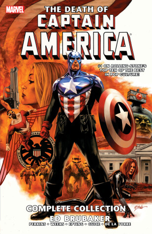 Book cover for Captain America: The Death of Captain America - The Complete Collection