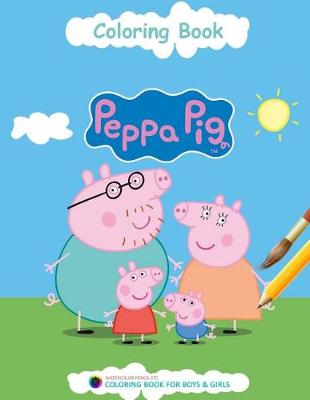 Book cover for Peppa Pig Coloring Book