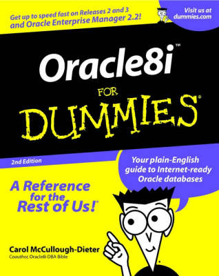 Book cover for Oracle8i For Dummies