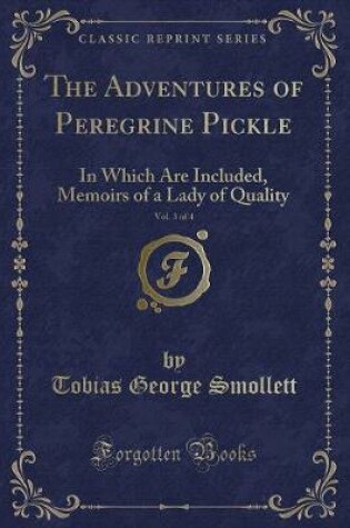 Cover of The Adventures of Peregrine Pickle, Vol. 3 of 4