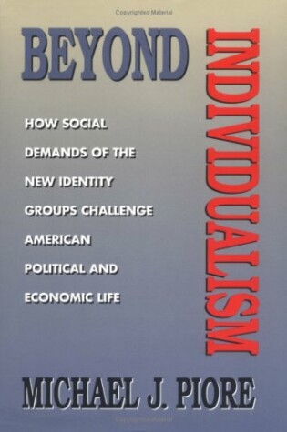 Cover of Beyond Individualism