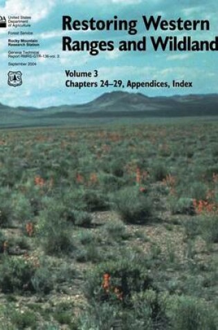 Cover of Restoring Western Ranges and Wildlands (Volume 3, Chapters 24-29, Appendices, Index)