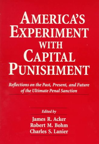 Book cover for America's Experiment with Capital Punishment