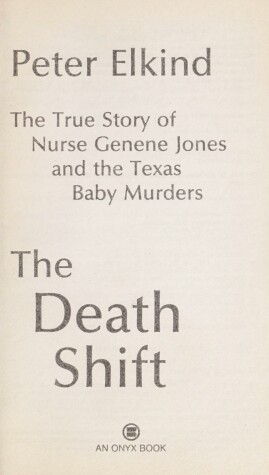 Book cover for Elkind Peter : Death Shift