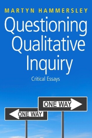 Cover of Questioning Qualitative Inquiry