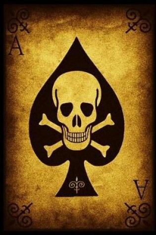 Cover of Ace Card from the Deck of Death - Skull Journal