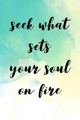 Book cover for Seek What Sets Your Soul on Fire