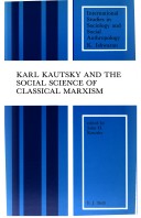 Cover of Karl Kautsky and the Social Science of Classical Marxism