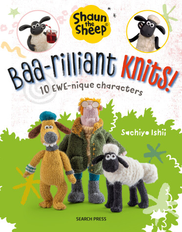 Book cover for Shaun the Sheep: Baa-rilliant Knits!