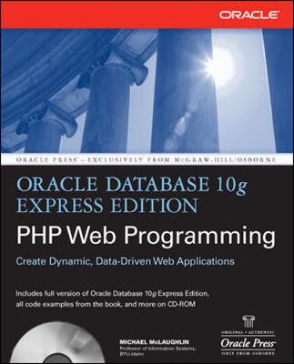 Book cover for Oracle Database 10g Express Edition PHP Web Programming
