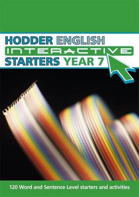 Book cover for Hodder English Interactive Starters for Year 7