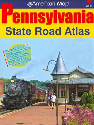 Book cover for Pennsylvania State Road Atlas