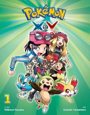 Book cover for Pokémon X•Y, Vol. 1