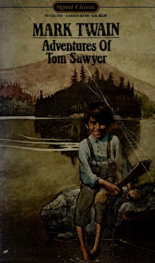 Book cover for Twain Mark : Adventures of Tom Sawyer