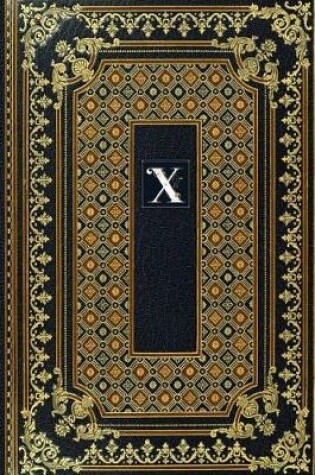 Cover of Gold Label Monogram X Notebook