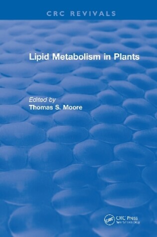 Cover of Lipid Metabolism in Plants