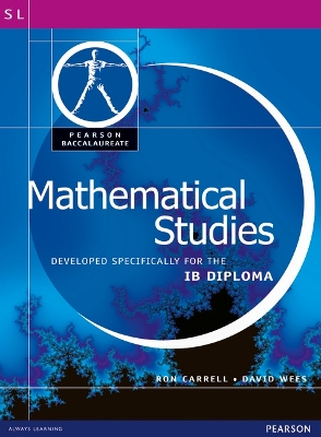 Cover of Pearson Baccalaureate: Mathematical Studies for IB Diploma