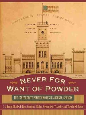 Book cover for Never for Want of Powder