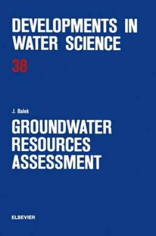 Cover of Groundwater Resources Assessment