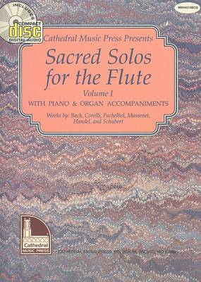 Book cover for Sacred Solos for the Flute Volume 1 Book/CD Set