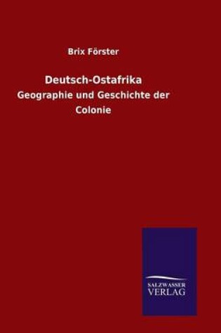 Cover of Deutsch-Ostafrika