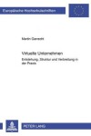 Book cover for Virtuelle Unternehmen