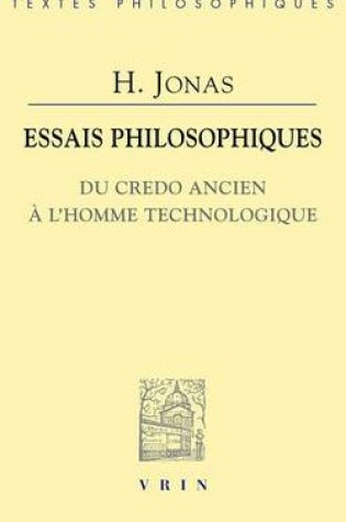 Cover of Essais Philosophiques