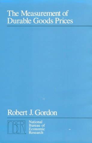 Book cover for The Measurement of Durable Goods Prices