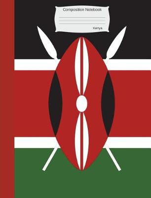 Book cover for Kenya Composition Notebook