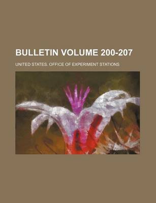 Book cover for Bulletin Volume 200-207