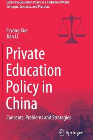 Cover of Private Education Policy in China