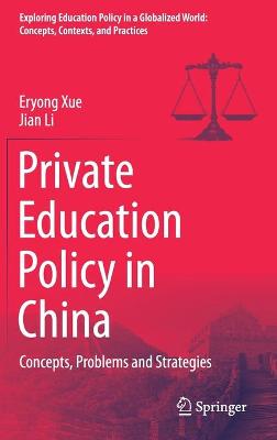 Book cover for Private Education Policy in China