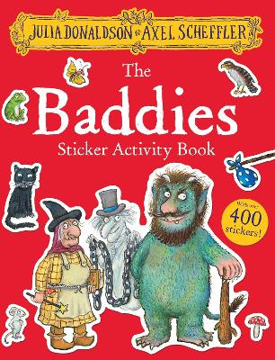 Book cover for The Baddies Sticker Activity Book