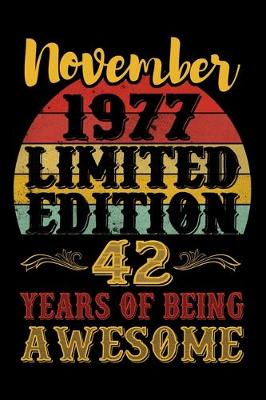 Cover of November 1977 Limited Edition 42 Years Of Being Awesome