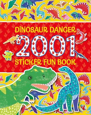 Cover of Dinosaur Danger 2001 Sticker Book