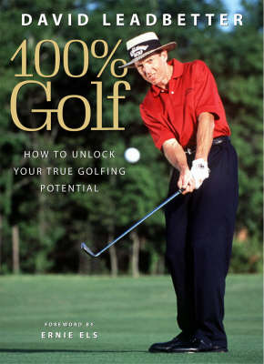 Book cover for David Leadbetter 100% Golf