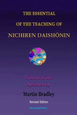 Book cover for THE Essential of the Teaching of Nichiren Daishonin