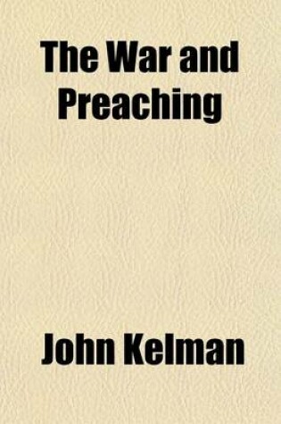 Cover of The War and Preaching