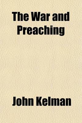 Book cover for The War and Preaching