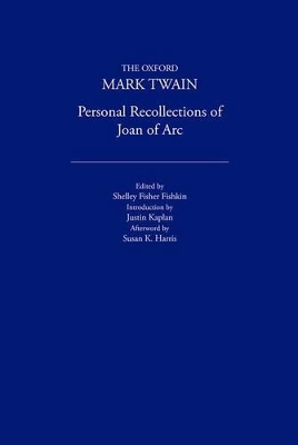Book cover for Personal Recollections of Joan of Arc (1896)